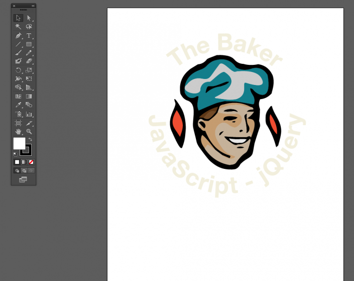 an image of the logo created for the javascript project at BCIT.