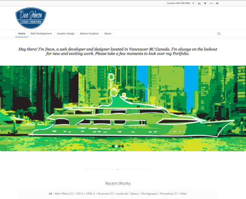 My Portfolio Site.
