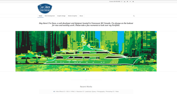 My Portfolio Site.